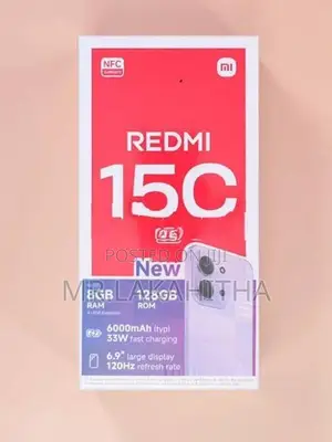 Xiaomi Redmi 15C 5G 4GB,128GB (Brand New)