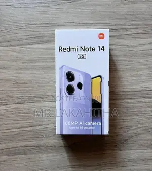 Xiaomi Redmi Note 14 5G 6GB,128GB (Brand New)