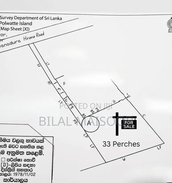 Land for Sale in Panadura