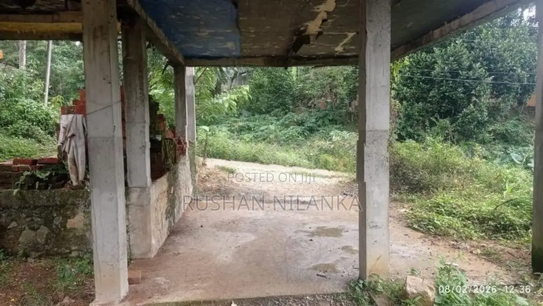 Land with Hallf Build House for Sale Badulla