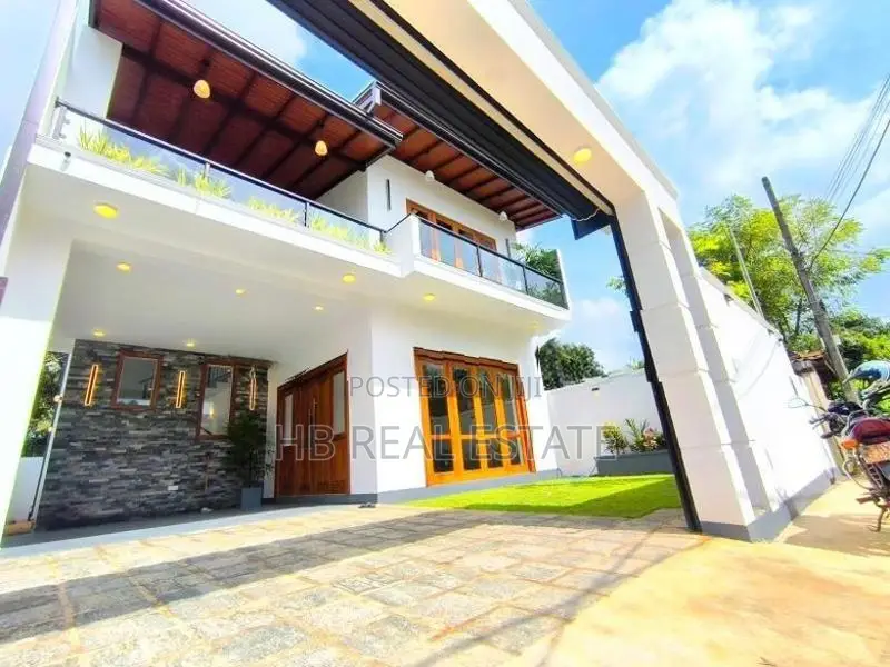 Architecture Designed Super Luxury Three Storey House-Hokandara