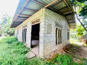 ( IS-1006) Valuable Single Storey Half Complete House Sale in Meegoda