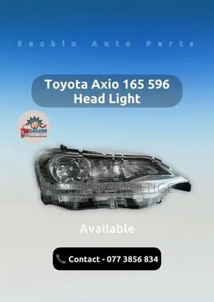 Toyota Axio 165 Head Light 596