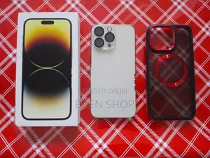 Apple iPhone 14 Pro Max white with gold (Used)