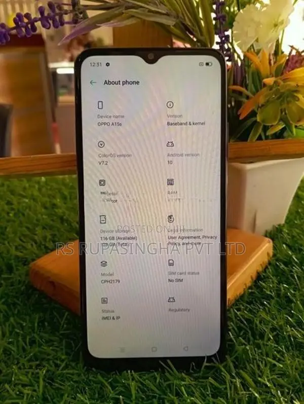 Oppo A15s 6GB 128GB (Used)