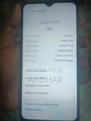 Samsung Galaxy A20s 32GB (Used)