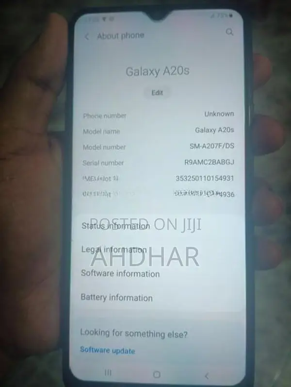 Samsung Galaxy A20s 32GB (Used)