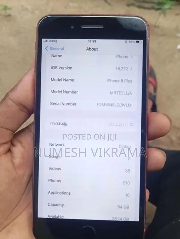 Apple iPhone 8 Plus (Used)