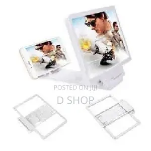 Portable Magnifier 3D Screen Mobile stand