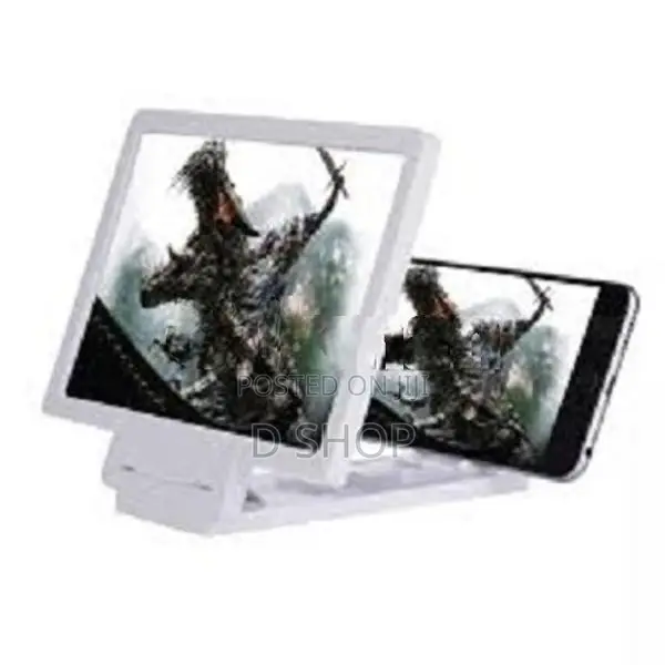 Portable Magnifier 3D Screen Mobile stand