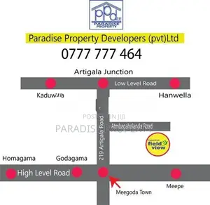 Valuable Residential Land in Meegoda – 5 Minutes to High Level Road