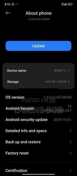 Xiaomi Redmi 14 (Used)