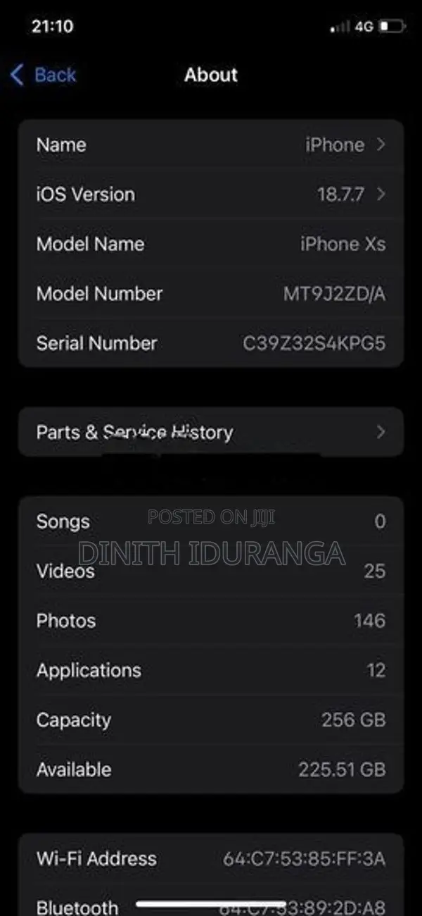 Apple iPhone XS (Used)