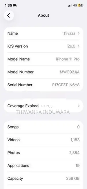 Apple iPhone 11 Pro (Used)