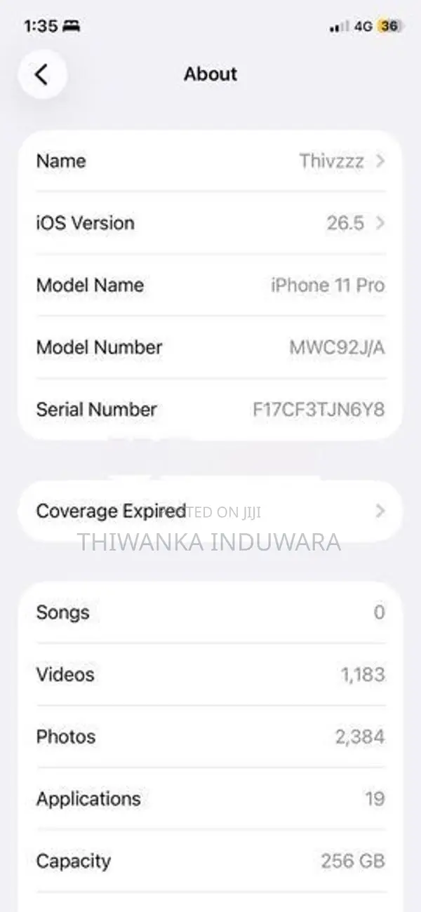 Apple iPhone 11 Pro (Used)