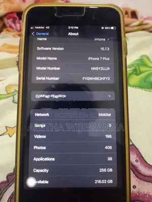 Apple iPhone 7 Plus 256GB (Used)