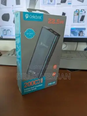 Celebrat 20000mah Power bank 22.5W