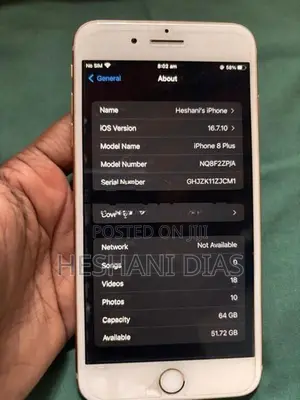 Apple iPhone 8 Plus (Used)