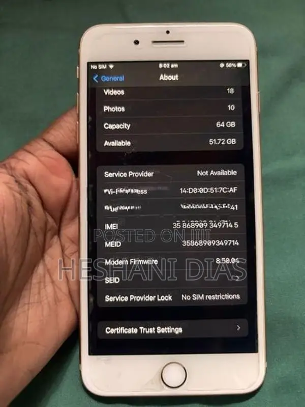 Apple iPhone 8 Plus (Used)