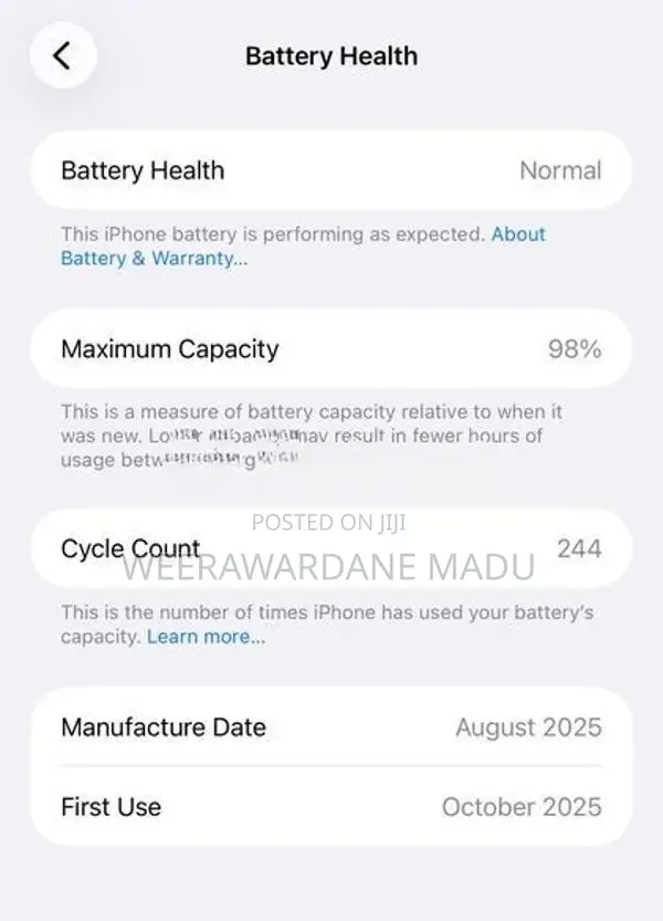 Apple iPhone 17 Pro Max 256GB (Used)