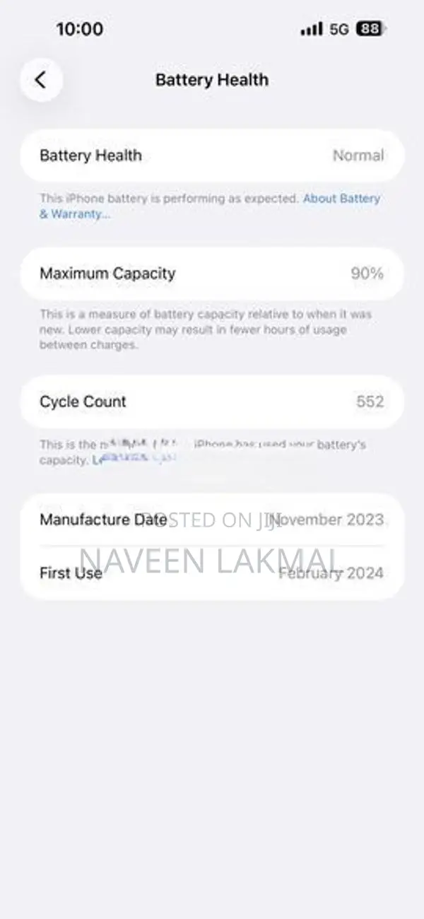 Apple iPhone 15 Plus (Used)