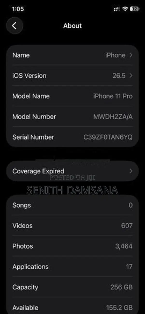 Apple iPhone 11 Pro (Used)