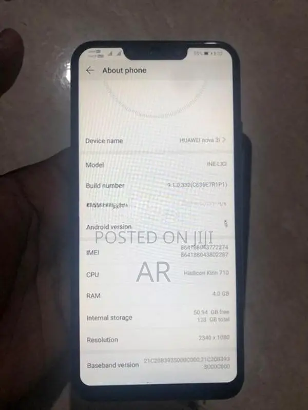 Huawei Nova 3i (Used)