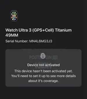 Apple iWatch Ultra 3 (49mm)