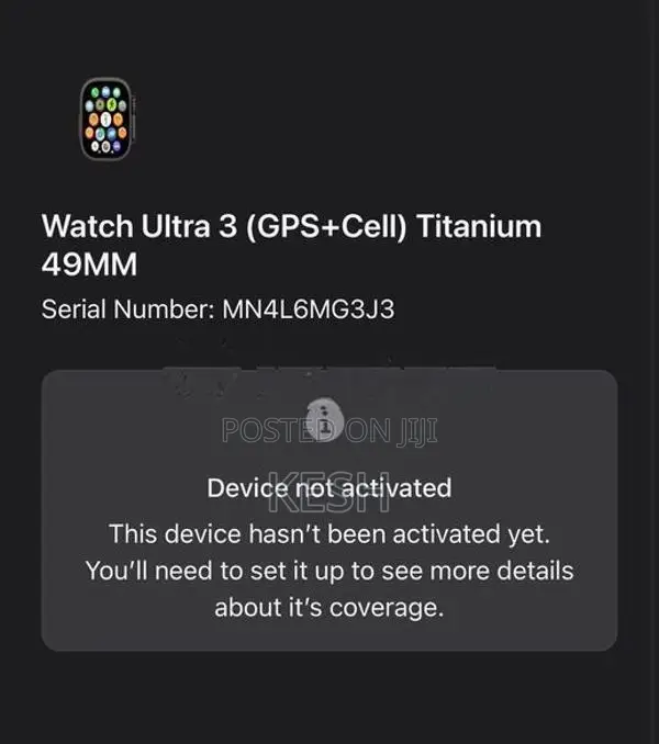 Apple iWatch Ultra 3 (49mm)