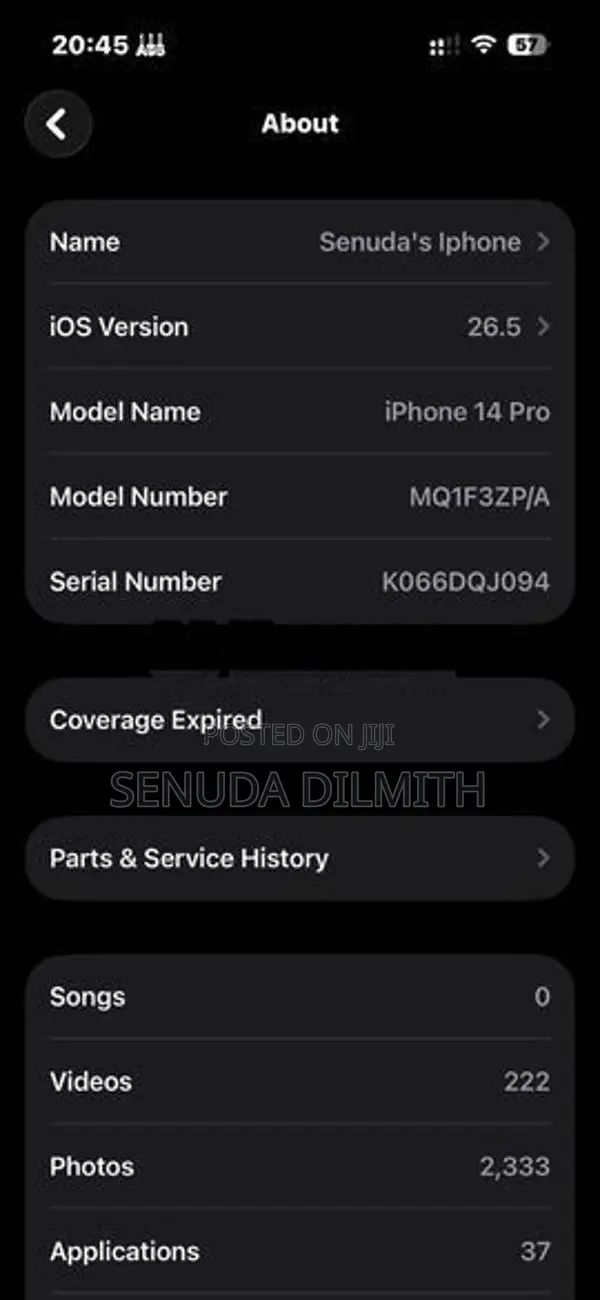 Apple iPhone 14 Pro 256GB (Used)