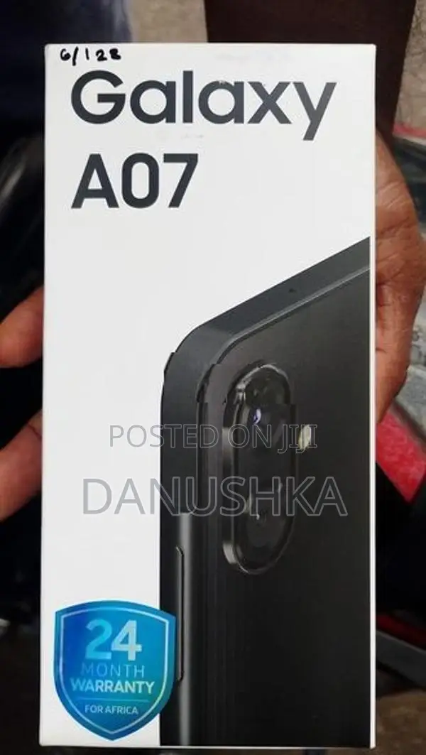 Samsung Galaxy A07 6GB 128GB Black (Brand New)