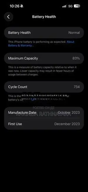 Apple iPhone 15 Pro Max Natural Titanium (Used)