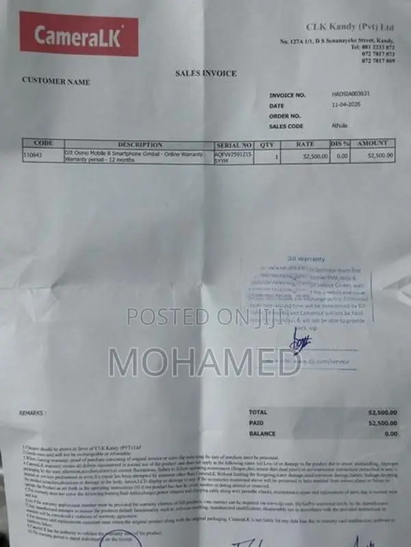 Dji osmo 8