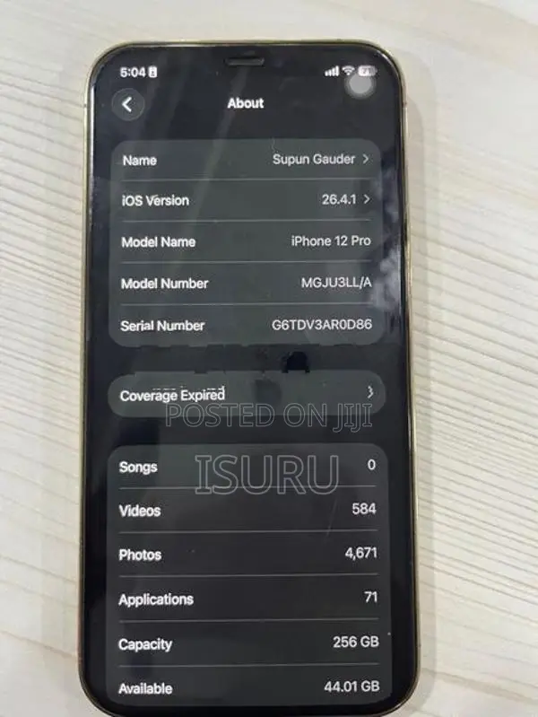Apple iPhone 12 Pro 256GB (Used)