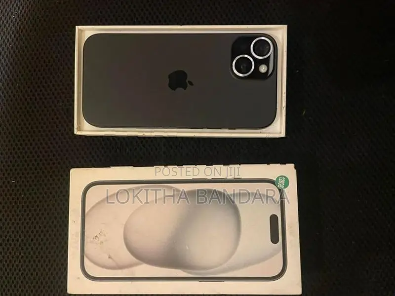 Apple iPhone 15 black (Used)