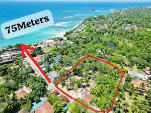 Weligama සුන්දර වෙරළ තීරයට ලඟින්ම ඉඩමක්