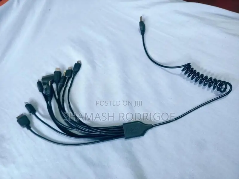 Multi-Port USB Charging Octopus Cable