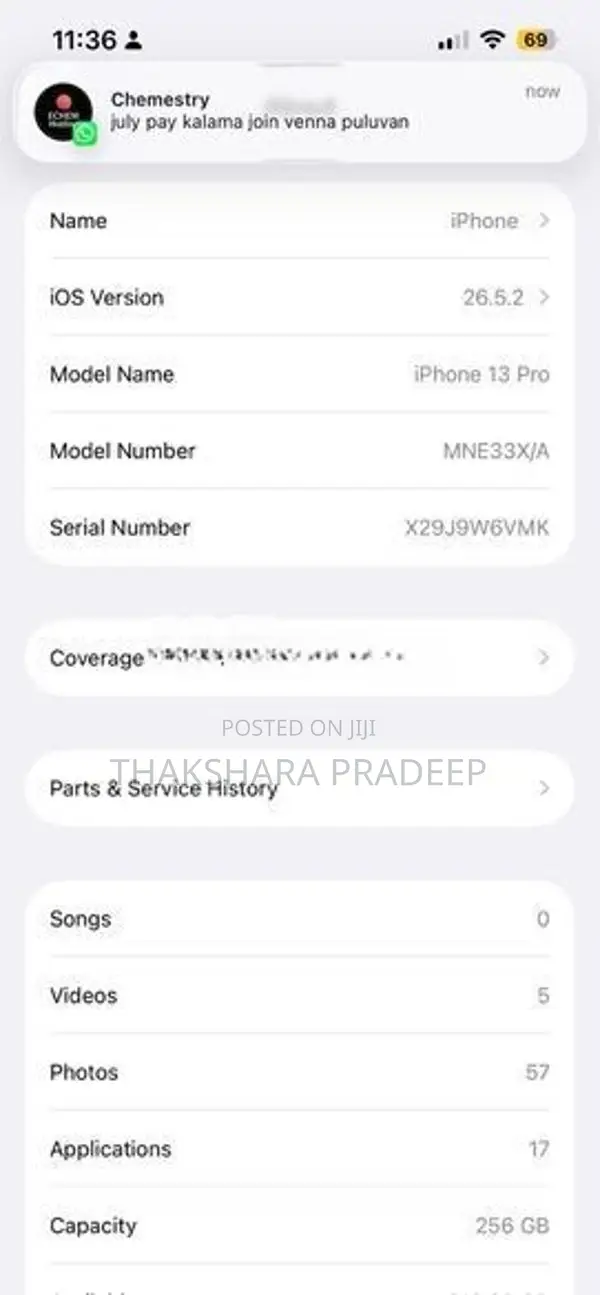 Apple iPhone 13 Pro (Used)