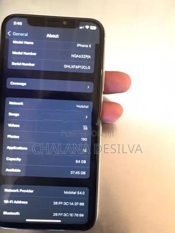 Apple iPhone X (Used)