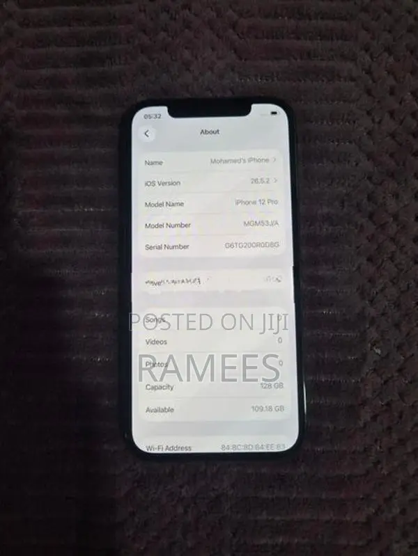 Apple iPhone 12 Pro 128GB (Used)