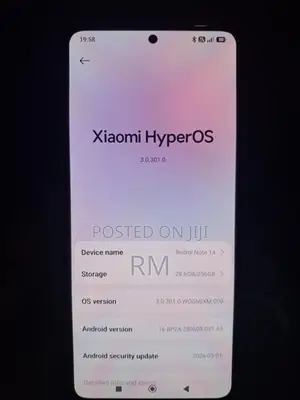 Xiaomi Redmi Note 14 16/256GB (Used)
