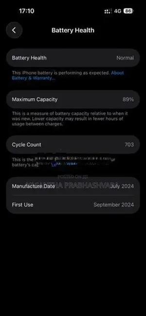Apple iPhone 15 Pro 128GB (Used)