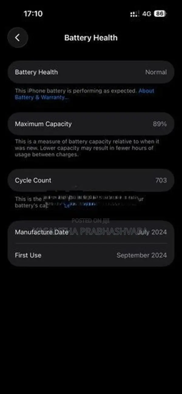 Apple iPhone 15 Pro 128GB (Used)