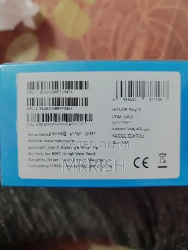 Honor Play 10 (Brand New)
