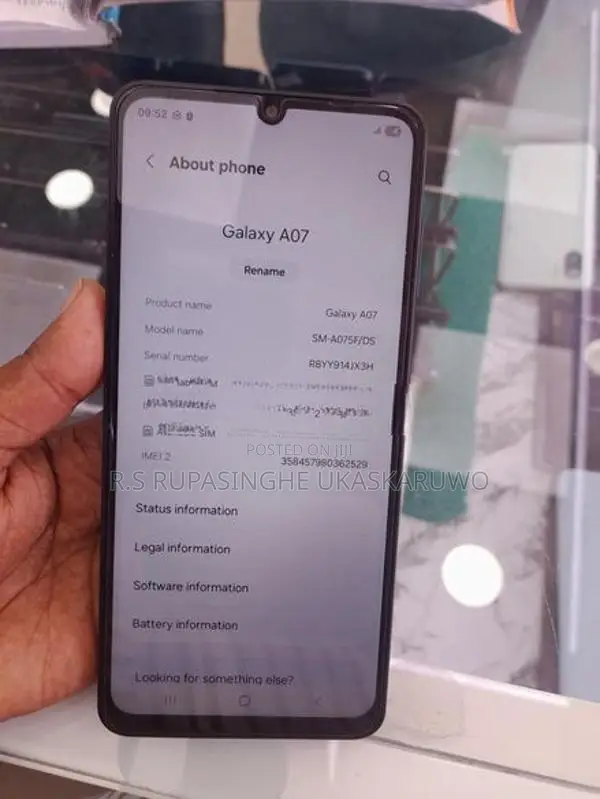 Samsung Galaxy A07 (Used)