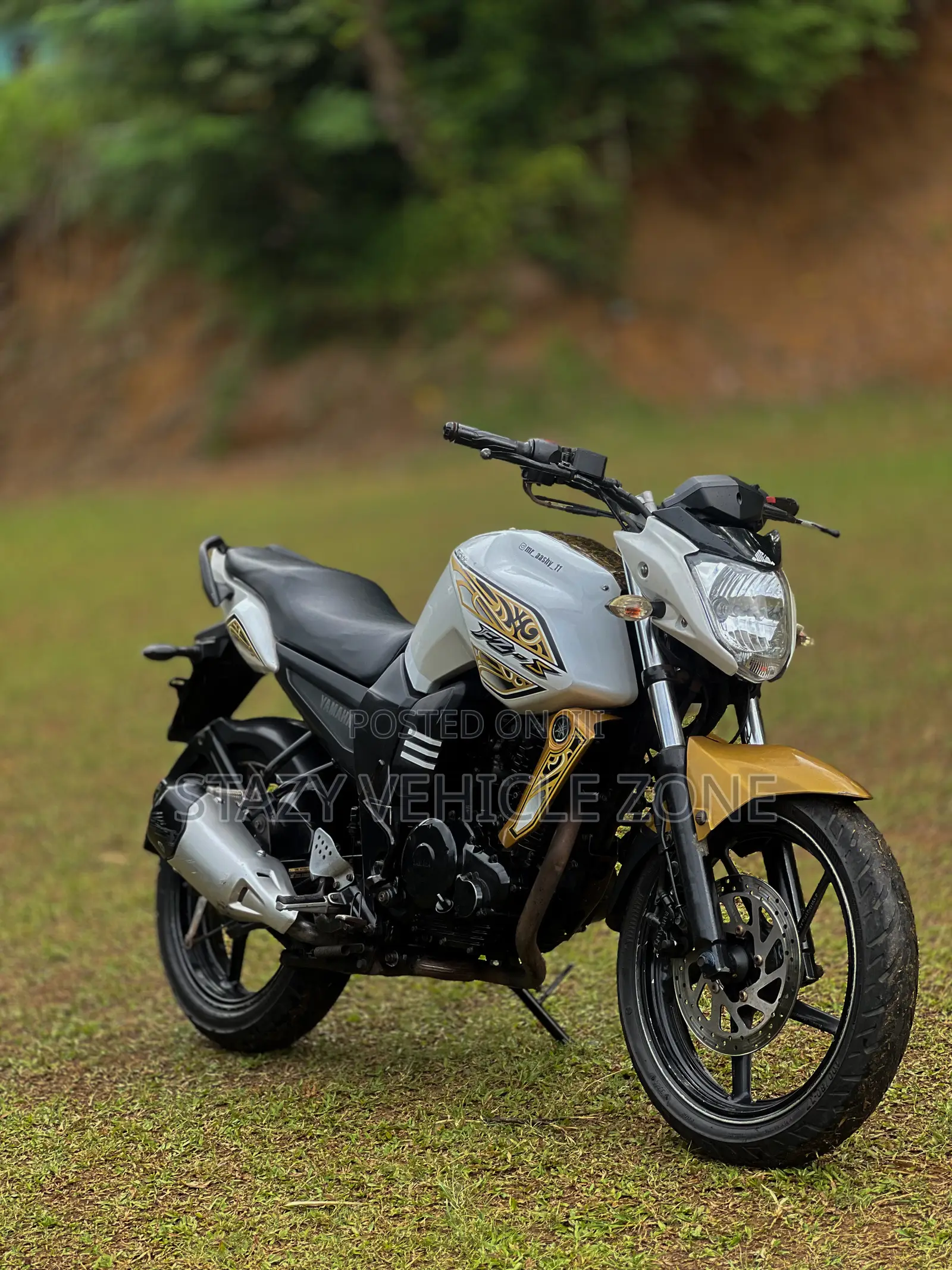 Yamaha FZ 2014 White