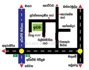 Luxury Land Plot Sale In Thalawathugoda