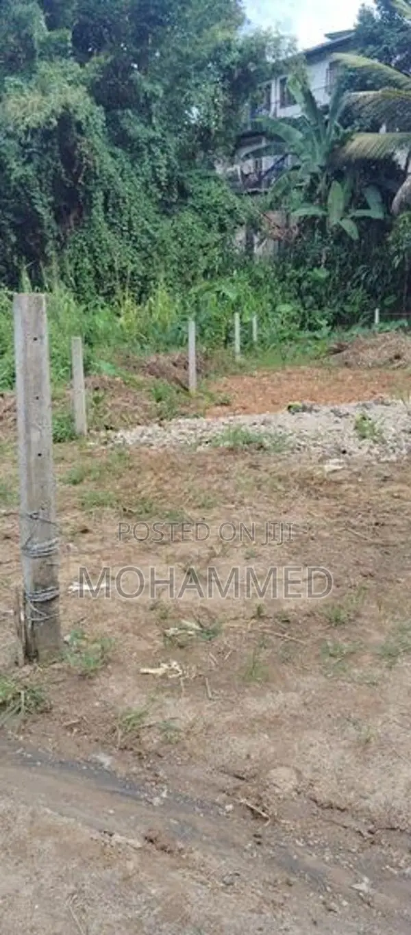 Two 5-Perch Subdivided Lot Land for Sale Gampola