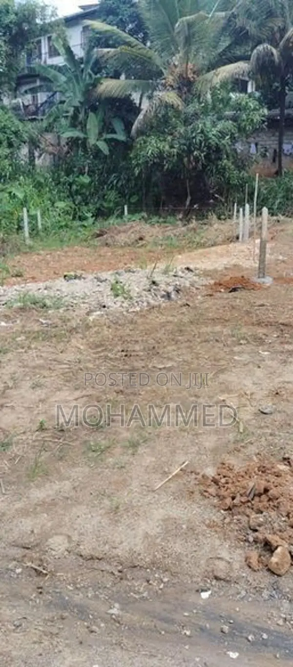 Two 5-Perch Subdivided Lot Land for Sale Gampola