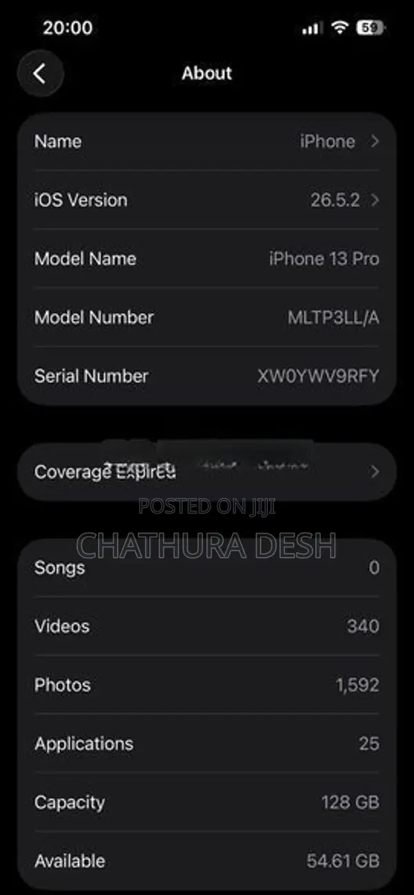 Apple iPhone 13 Pro 128GB (Used)